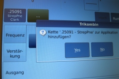 Trikombin-Clark-Programmkette Anwendung