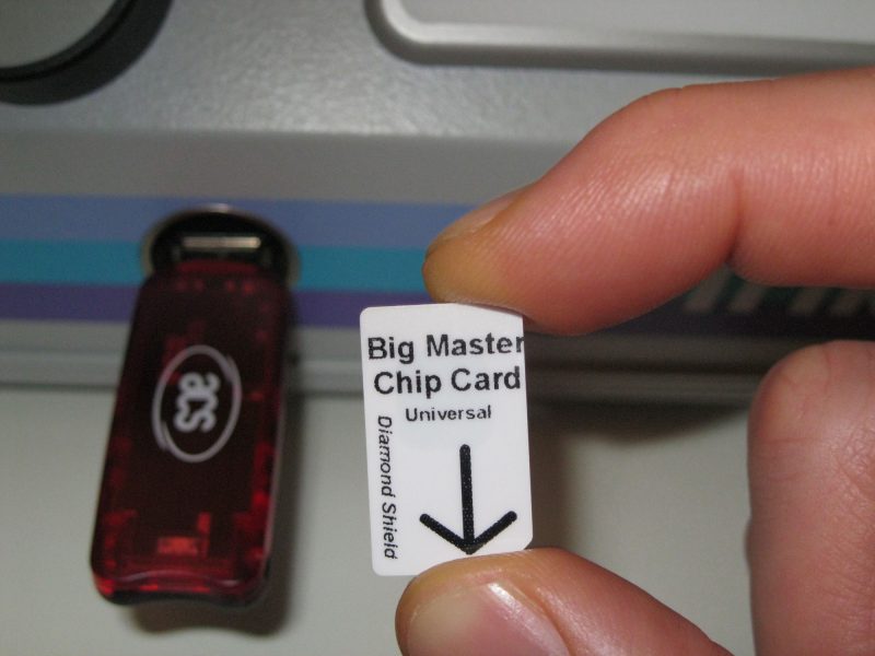 Big Master Chipcard - Diamond Shield Zapper - exklusive Akupunkturprogramme HEAL