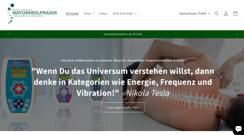 Diamond-Shield-Zapper IE-Frequenztherapie, Gesundheitsshop-Beatung-Verkauf
